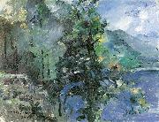 Lovis Corinth Walchensee mit Abhang des Jochberges oil on canvas